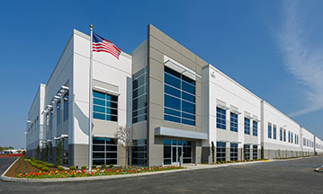 Modern commercial building exterior